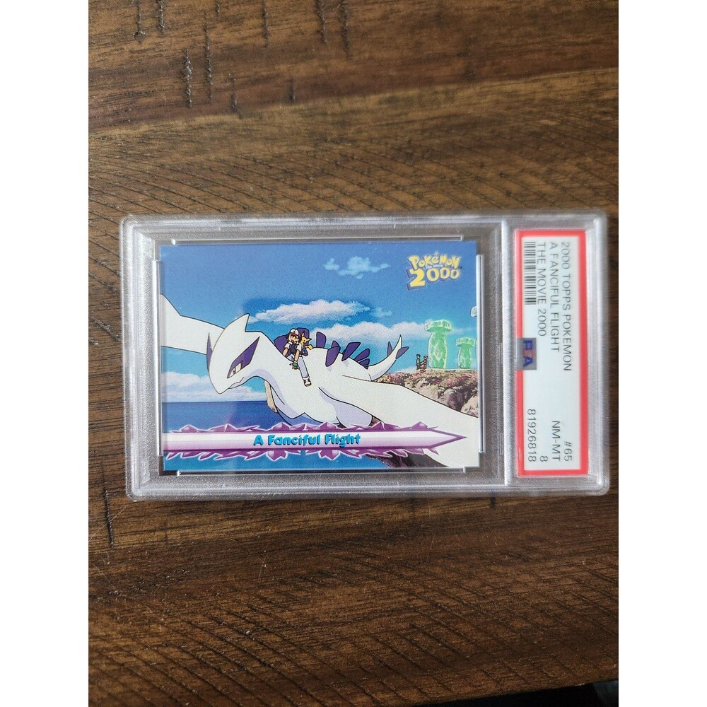 A Flanciful Flight #65 (blue lable Topps) Pokémon 2000 Topps Movie